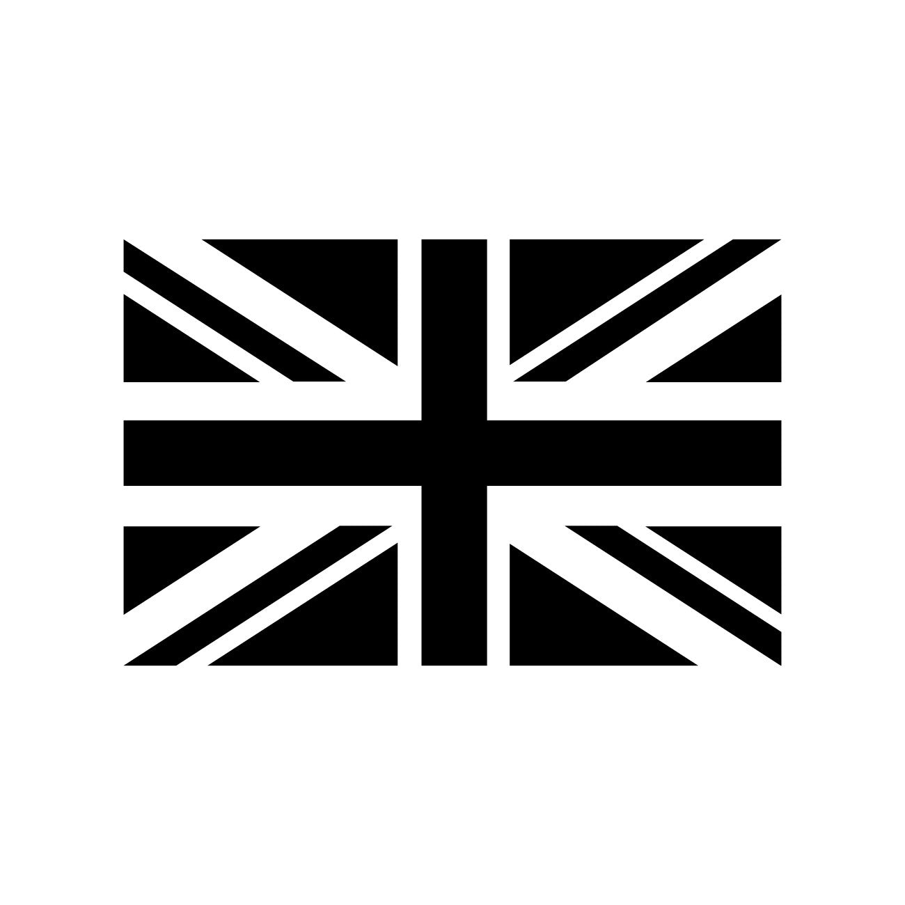 Union Jack Flag Caravan Decal