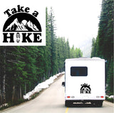 Take A Hike Caravan Sticker