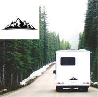 Mountain Caravan Sticker