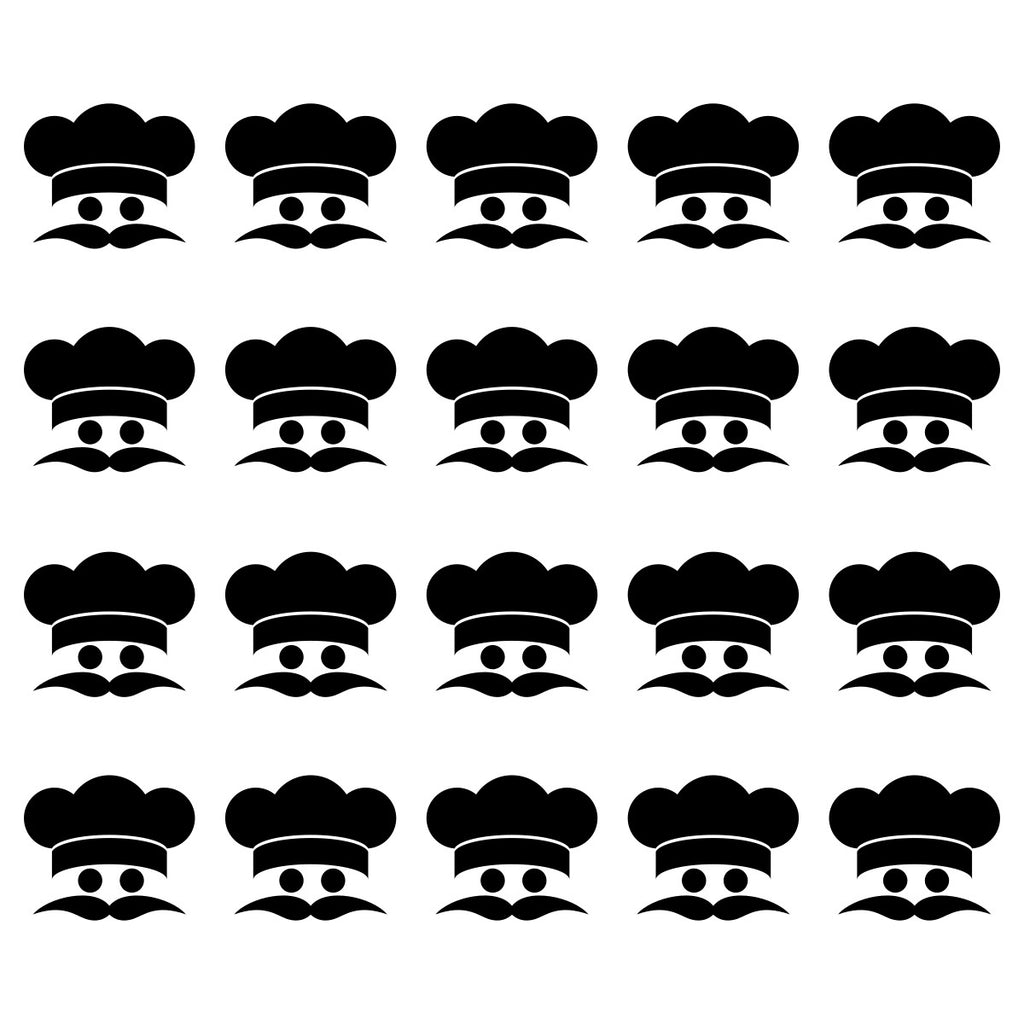 Chef Hat Wall Tile Stickers