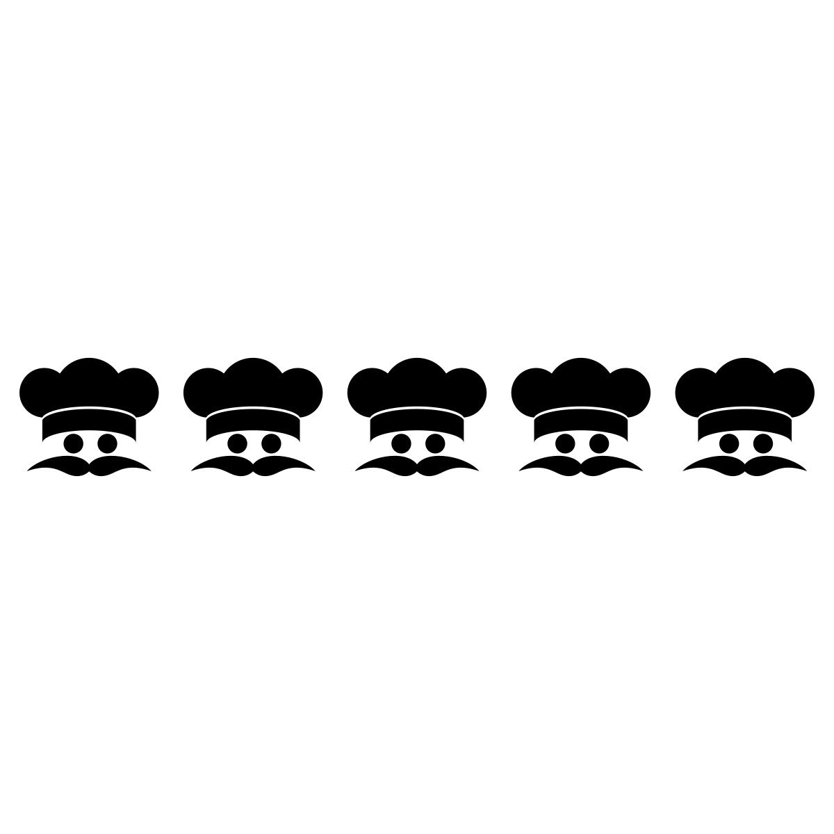 Chef Hat Wall Tile Stickers