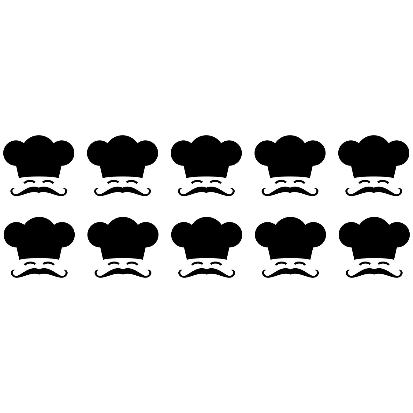 Chef Wall Tile Stickers