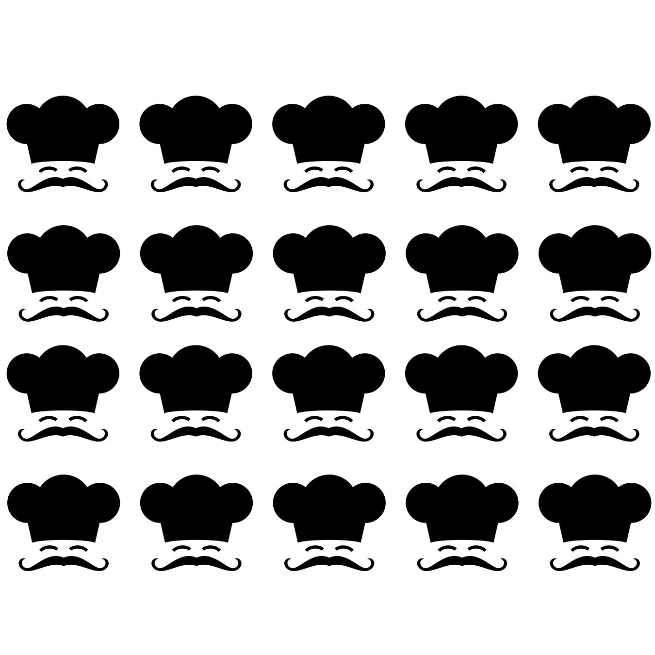 Chef Wall Tile Stickers