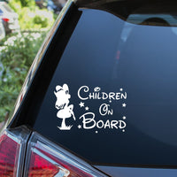Children On Board Fairy Car Sticker Decal