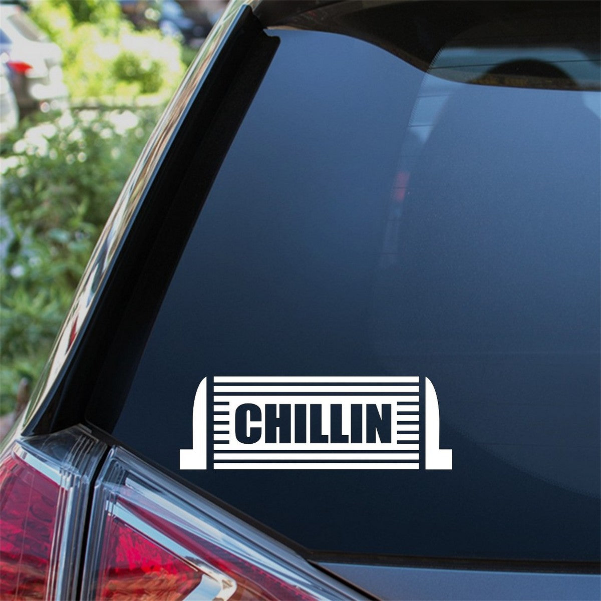 Chillin Intercooler Car Sticker Decal