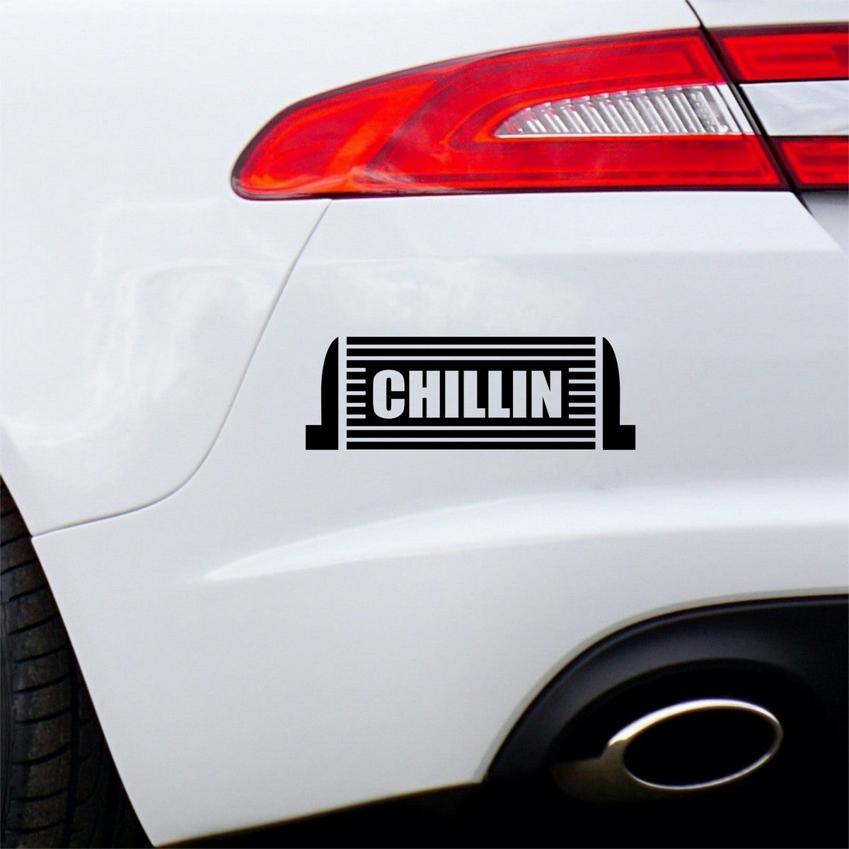 Chillin Intercooler Car Sticker Decal