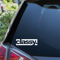 Classy Car Sticker Decal