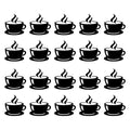 Coffee Tea Mug Wall Tile Stickers