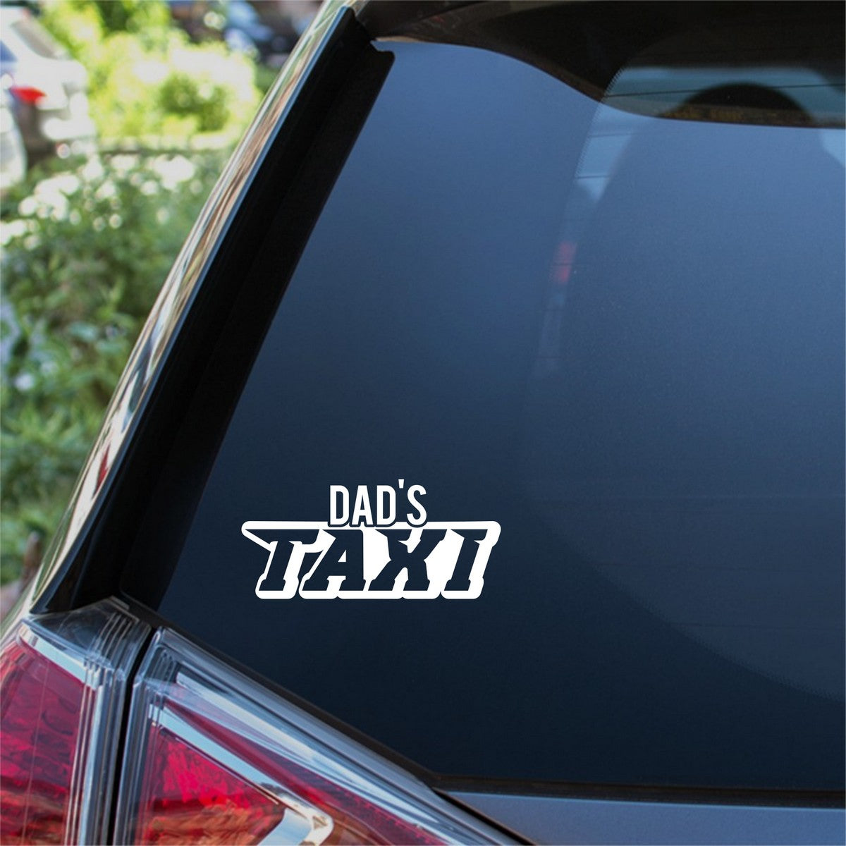Dad's Taxi Car Sticker