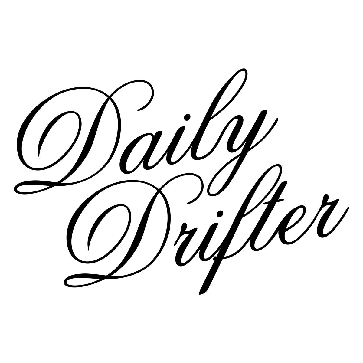 Daily Drifter Car Sticker Decal