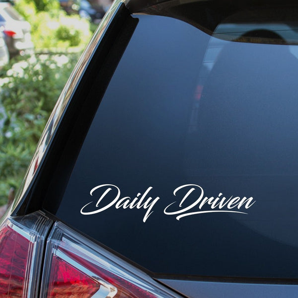 Daily Drive Sticker Daily Driven Car Sticker | 38k Vinyl Graphics