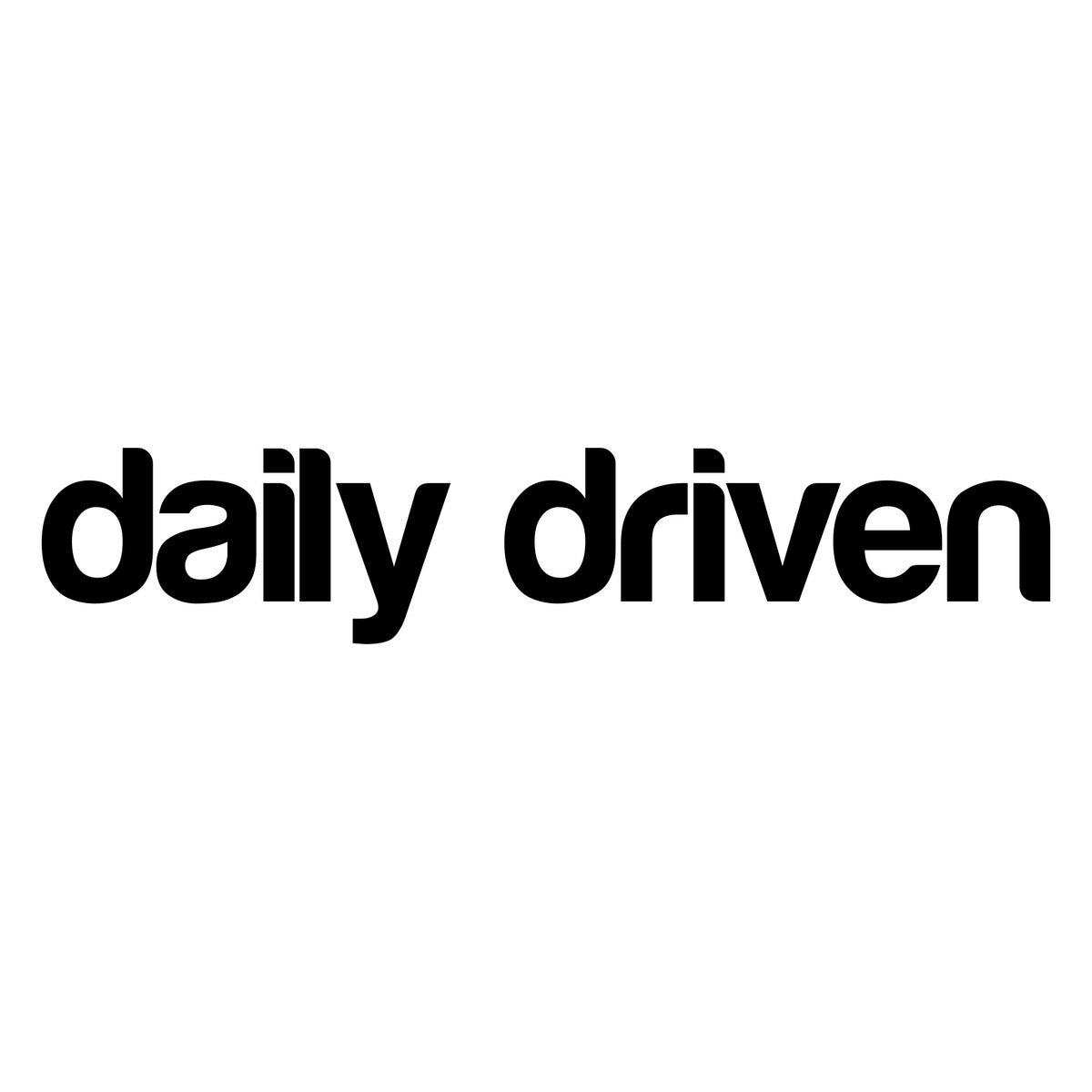 Daily Driven Car Sticker