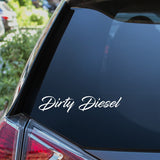 Dirty Diesel Car Sticker