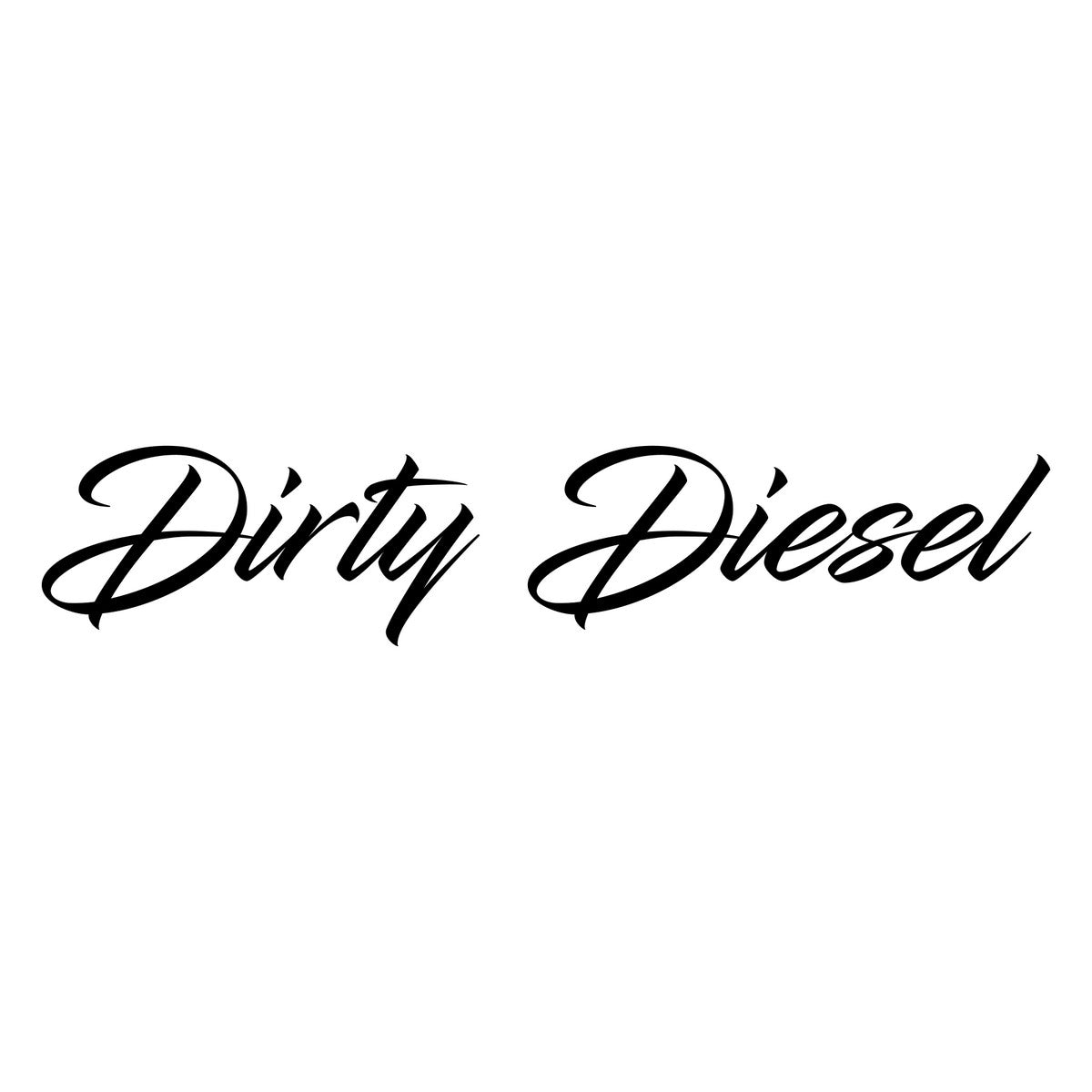 Dirty Diesel Car Sticker