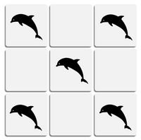 Dolphin Wall Tile Stickers