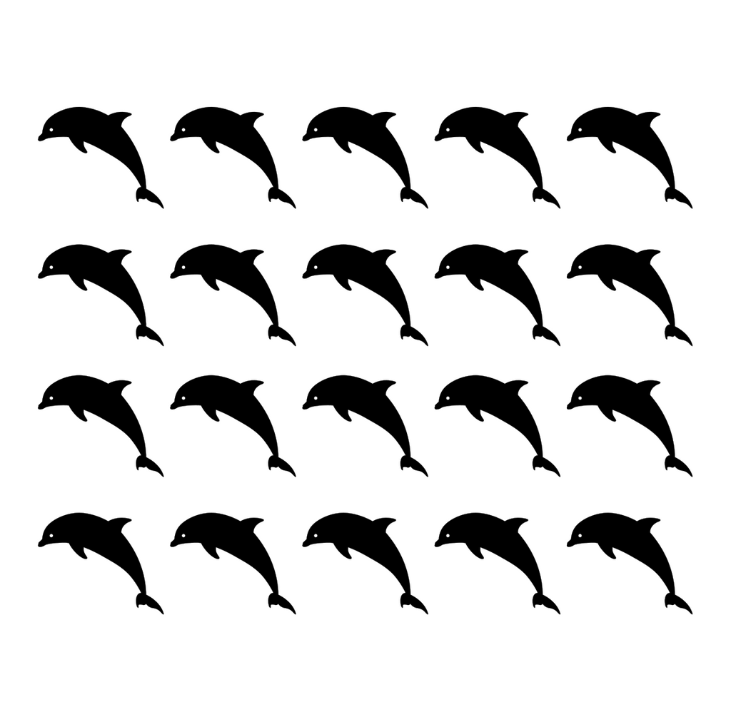 Dolphin Wall Tile Stickers
