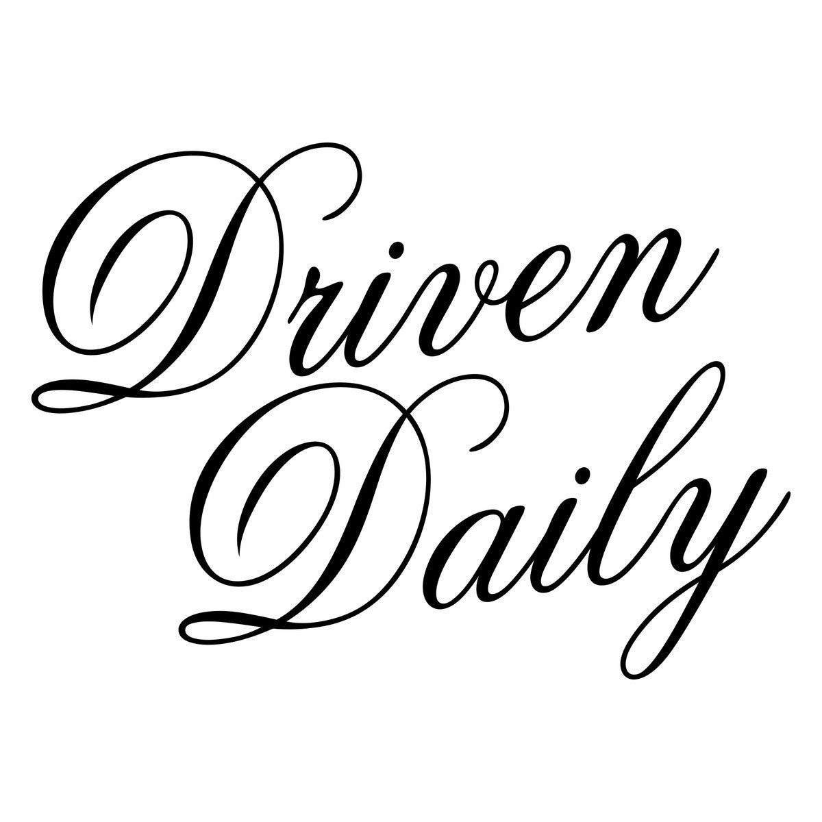 Driven Daily Car Sticker
