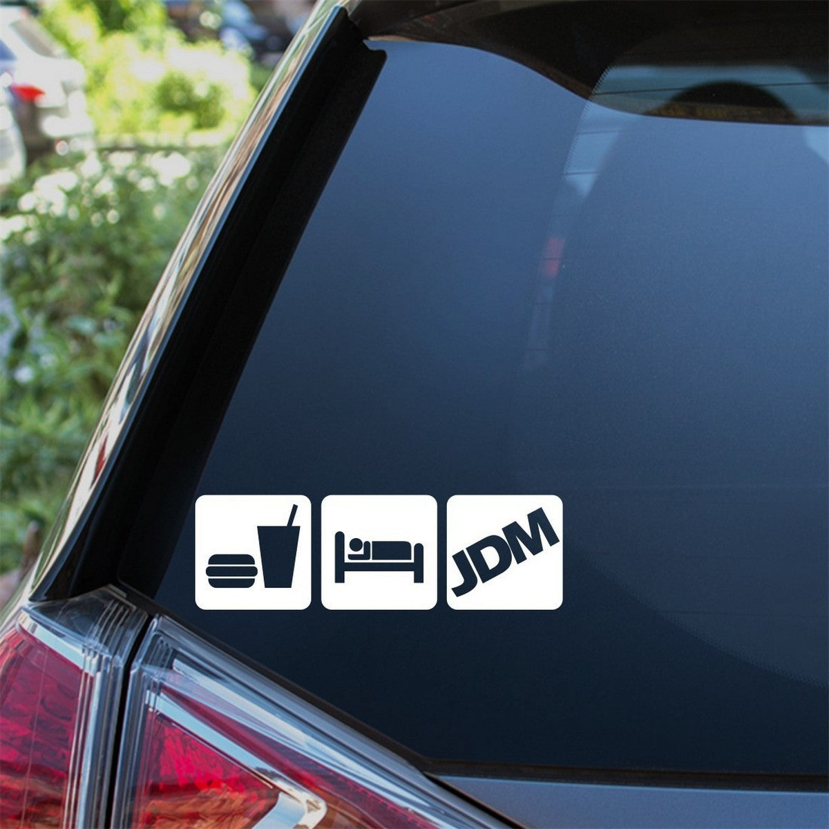 Eat Sleep JDM Car Sticker