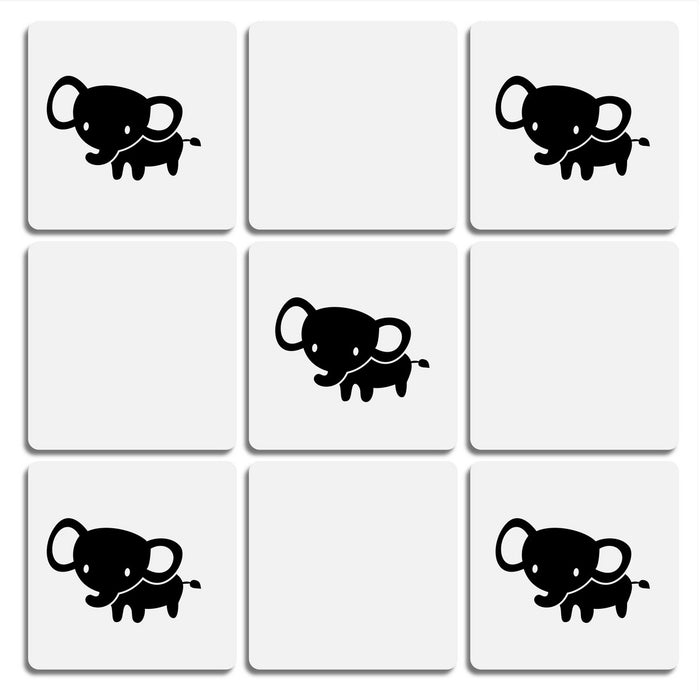 Elephant Wall Tile Stickers