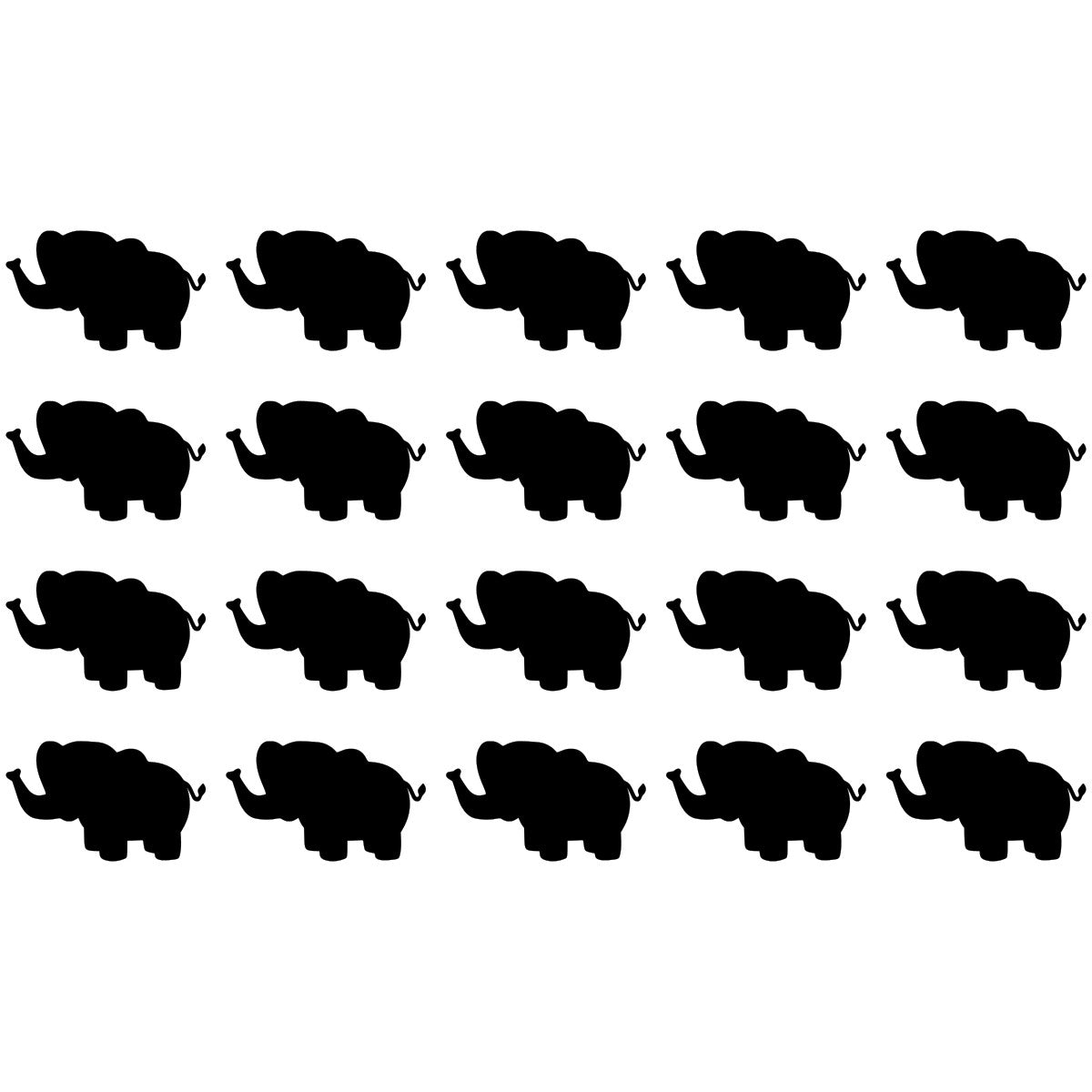 Elephant Wall Tile Stickers