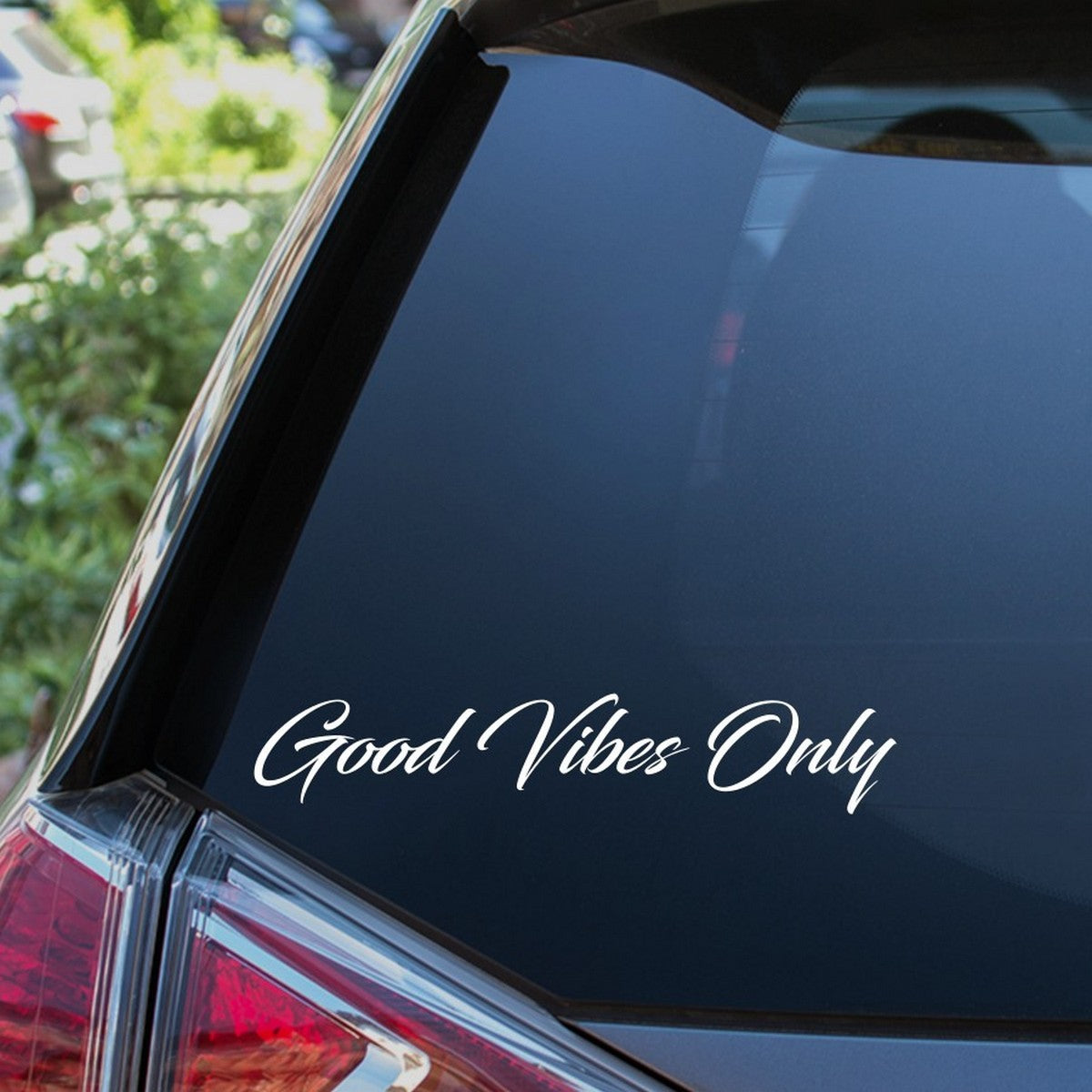 Good Vibes Only Car Sticker