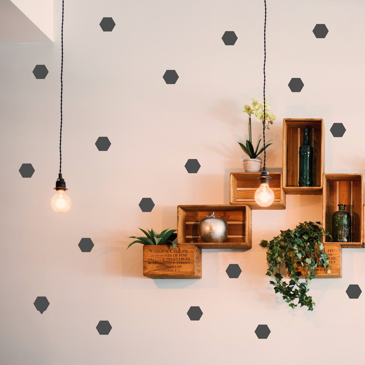 Hexagon Wall Art Stickers