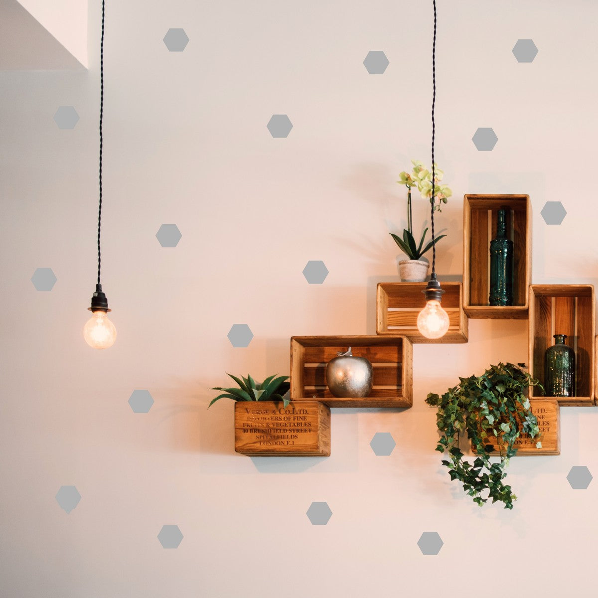 Hexagon Wall Art Stickers