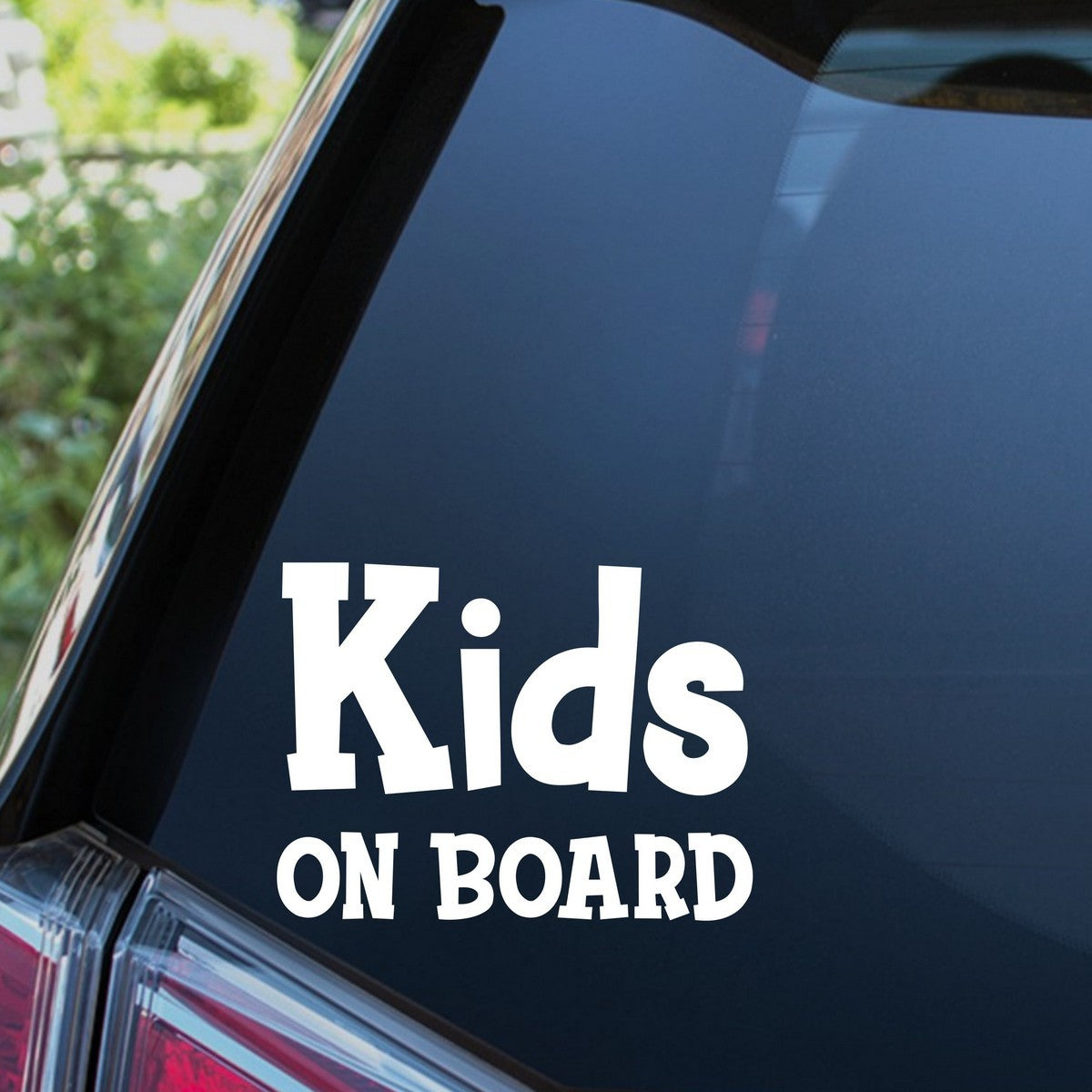 Kids On Board Car Sticker