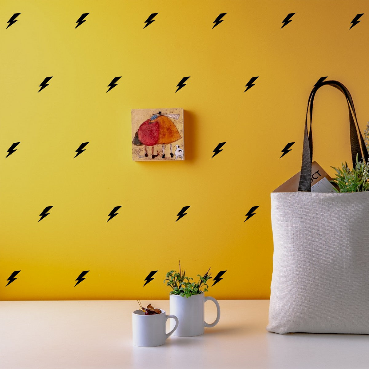 Lightning Bolt Wall Stickers