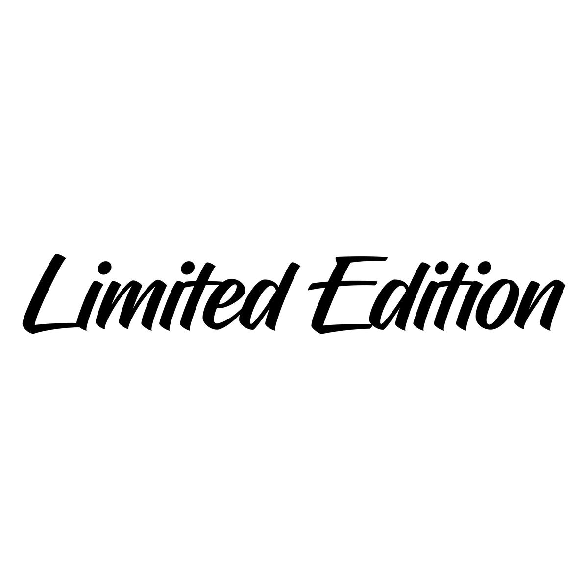 Limited Edition Car Sticker
