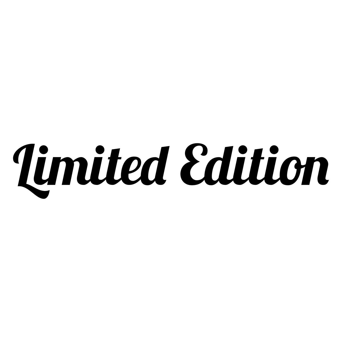 Limited Edition Car Sticker