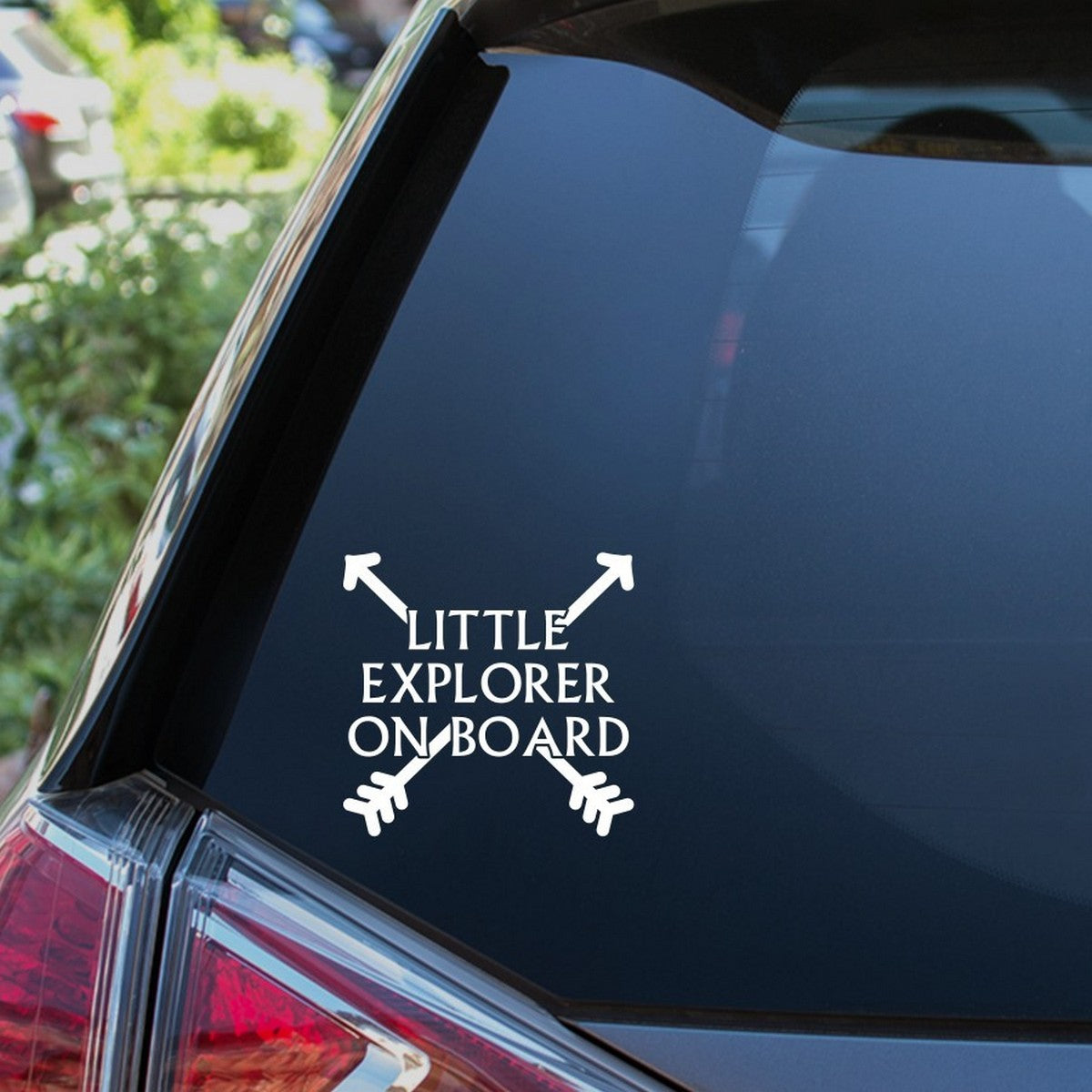 Little Explorer On Board Car Sticker