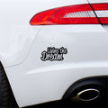 Living The Dream Car Sticker