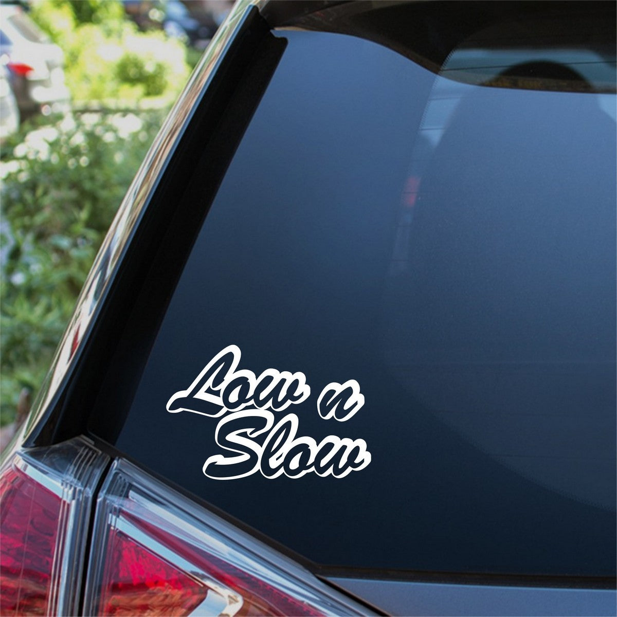 Low and Slow Car Sticker | 38k Vinyl Graphics