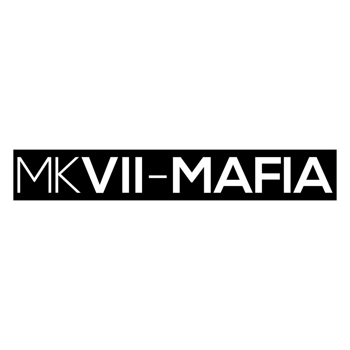 MK VII Mafia Car Sticker