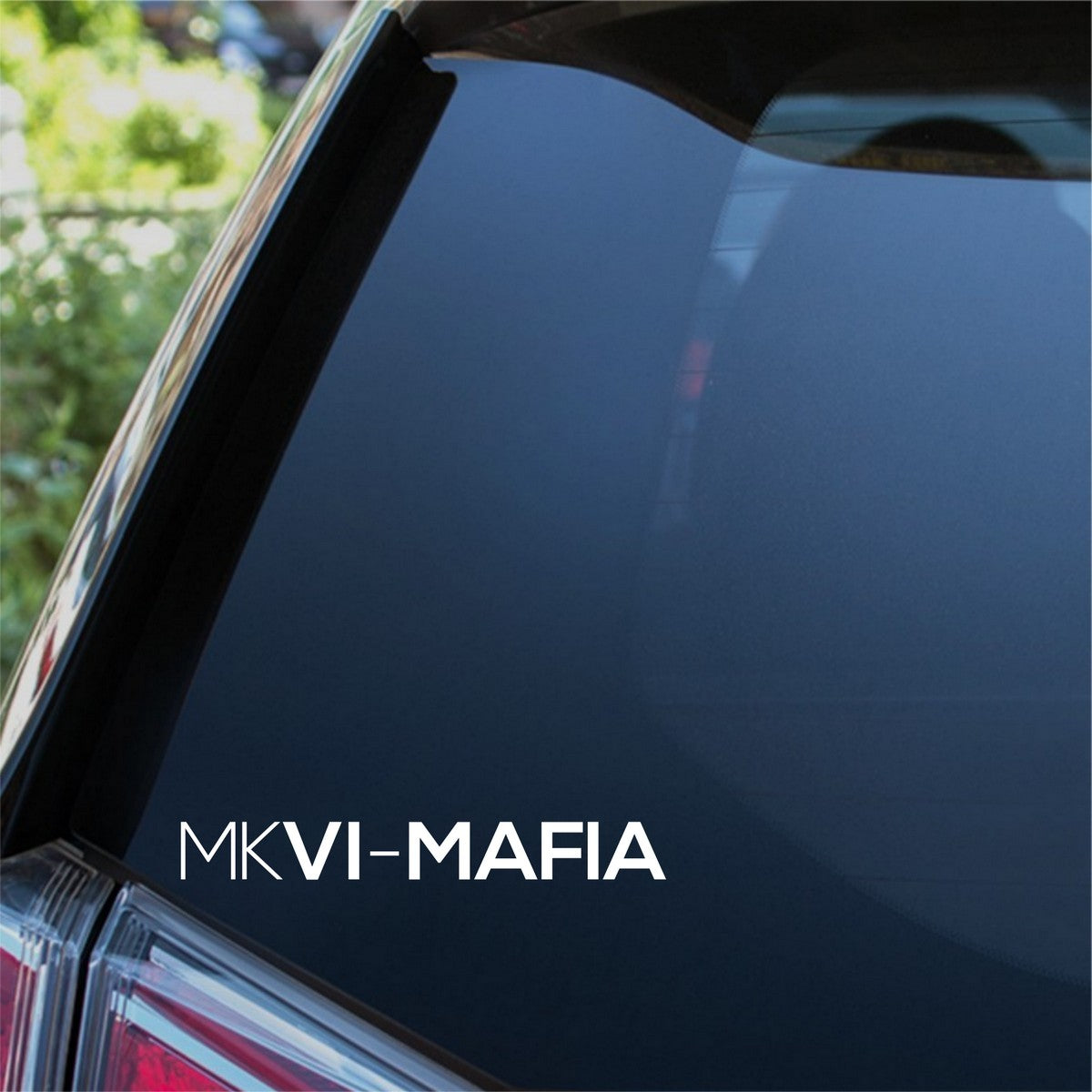 MK VI Mafia Car Sticker