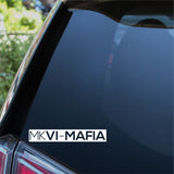 MK VI Mafia Outline Car Sticker