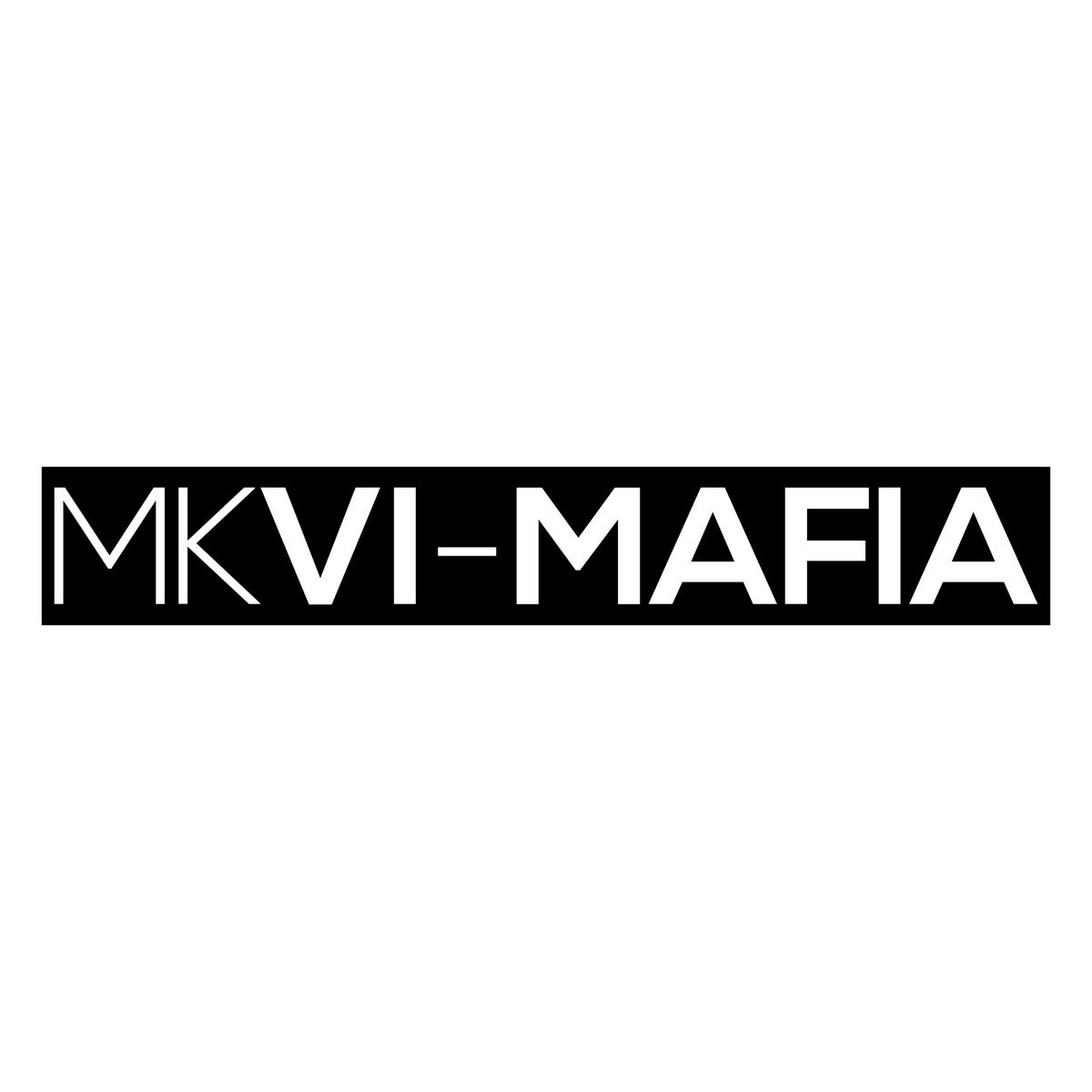MK VI Mafia Outline Car Sticker