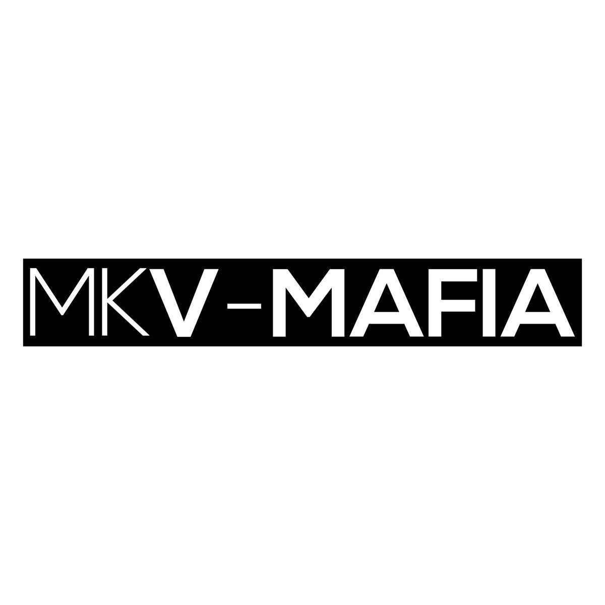 MK V Mafia Outline Car Sticker