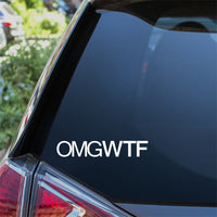 OMGWTF Car Sticker