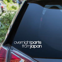 Overnight Parts From Japan Car Sticker
