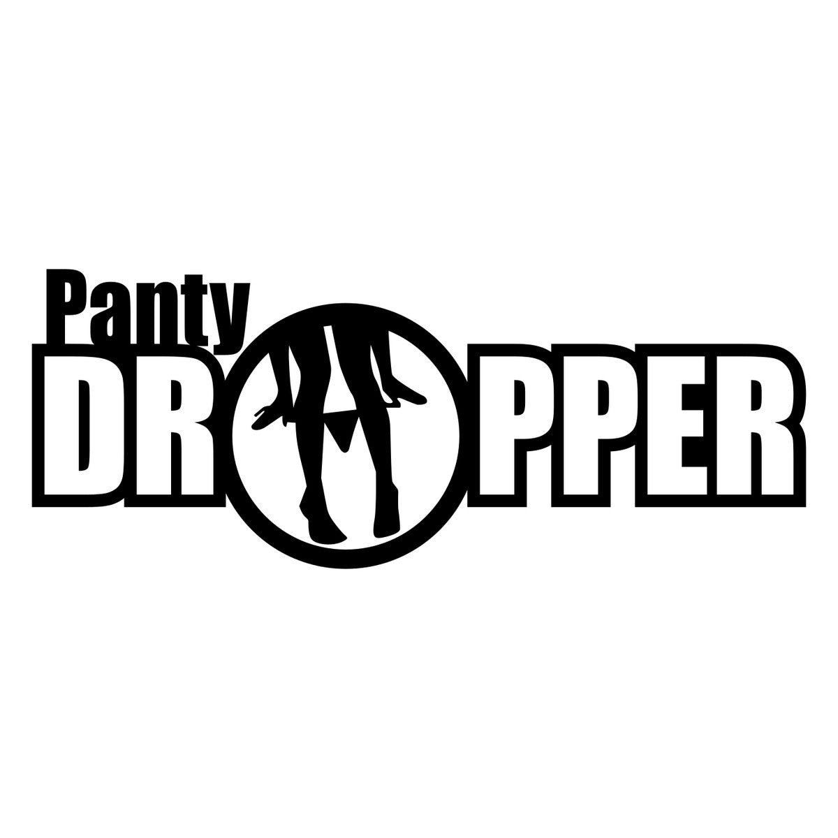 Panty Dropper Car Sticker