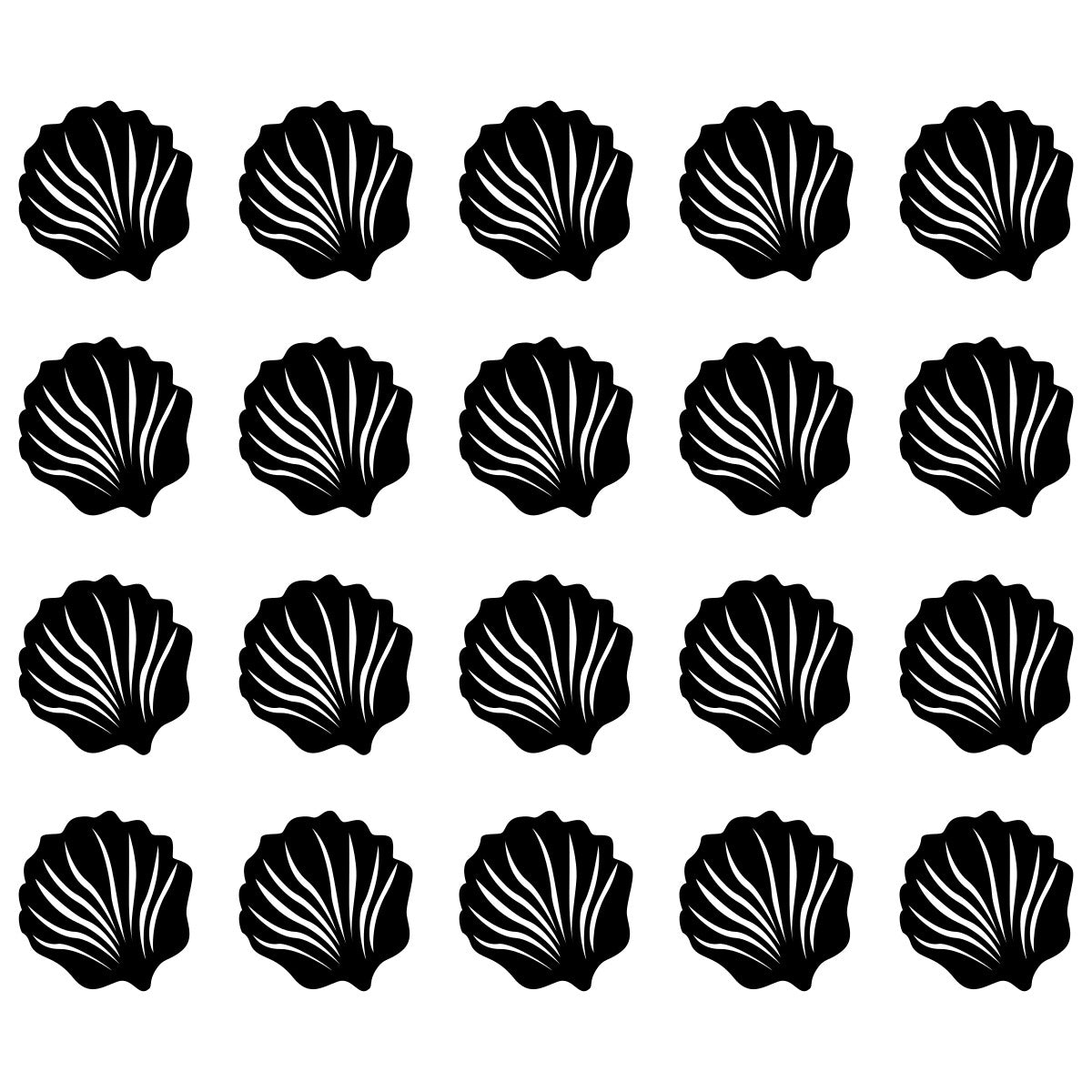 Pearl Shell Wall Tile Stickers