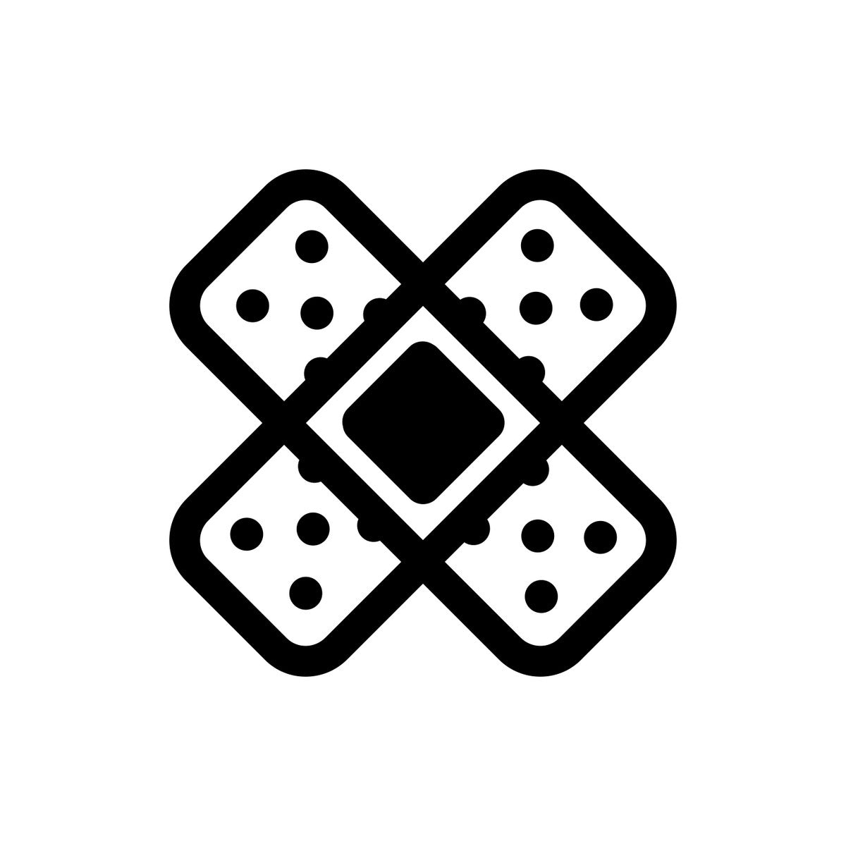 Plaster Car Sticker
