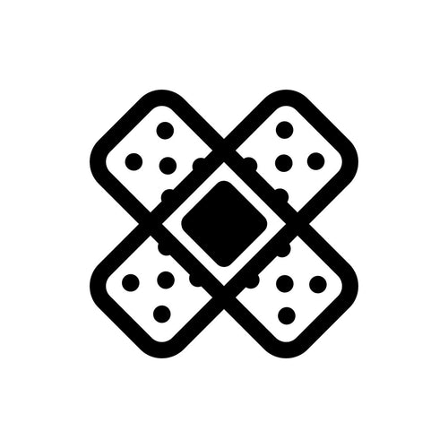 Plaster Car Sticker
