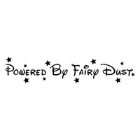 Powered By Fairy Dust Car Sticker