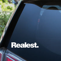 Realest Car Sticker