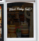 Black Friday Shop Window Decal Vinyl Graphic Sticker Sign