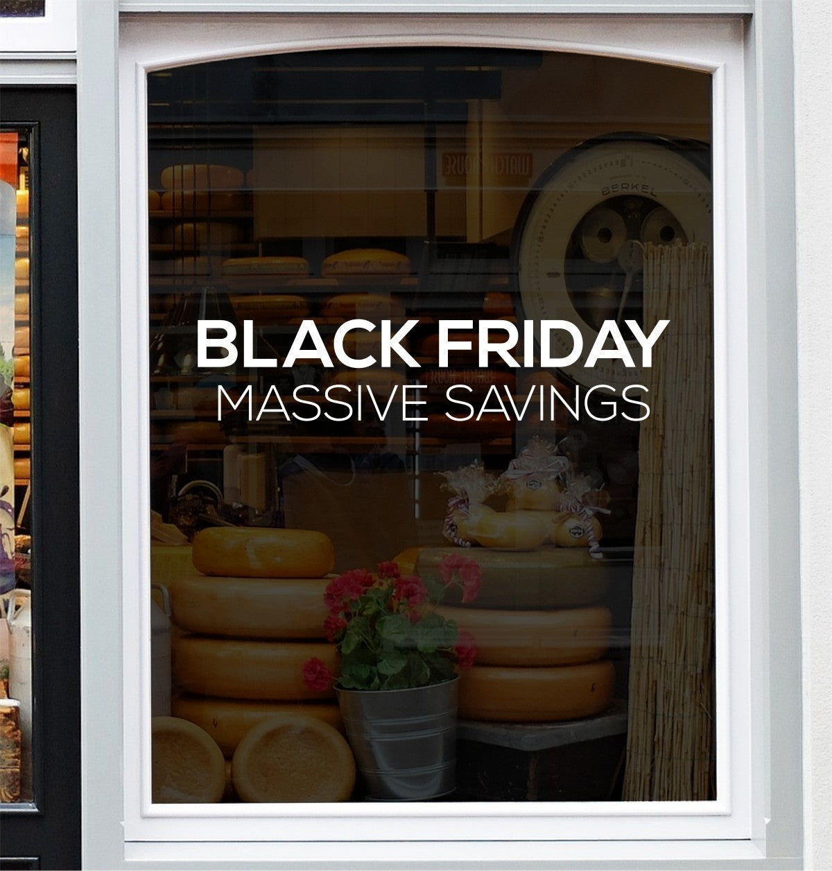 Black Friday Shop Window Decal Vinyl Graphic Sticker Sign