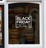 Black Friday Deals Shop Window Sticker